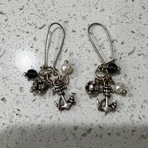 American Eagle Anchor earrings